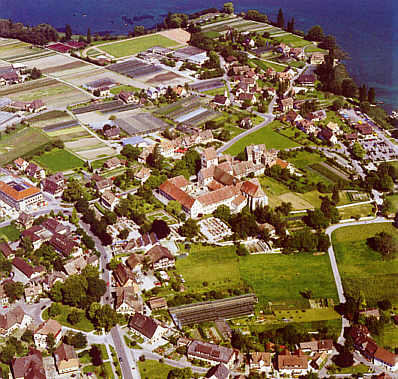 Reichenau Mittelzell, Luftbild