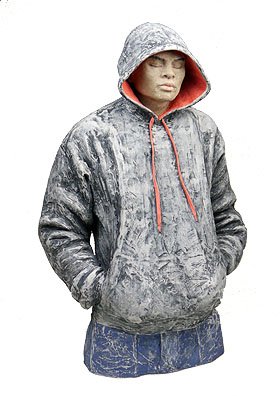 Plastik "Hoodie" von Stephanie Marie Roos