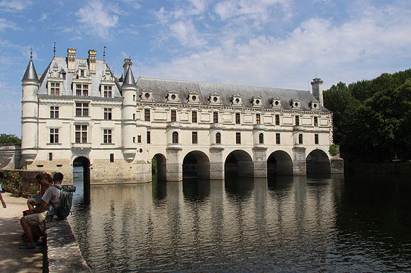 Schloss Chenonceau von Westen