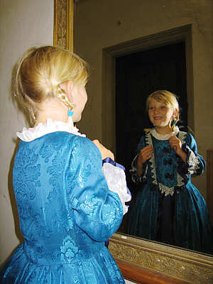 Verkleiden in Schloss Weikersheim