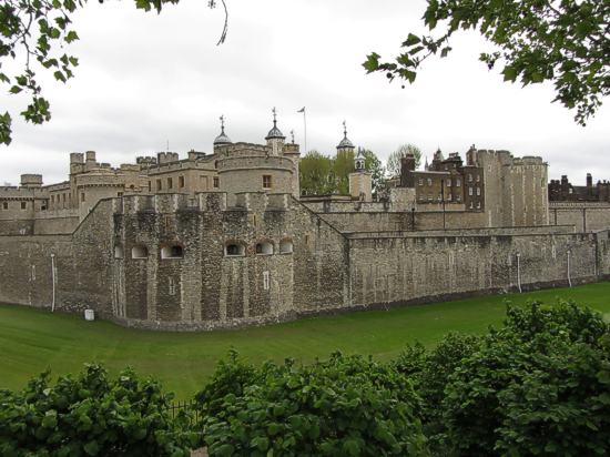 Mauergürtel des Tower of London 