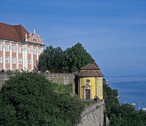 Schloss Meersburg, dessen Wiedereröffnung im Frühjahr 2012 der erste große Höhepunkt der Schlössersaison 2012 sein wird.