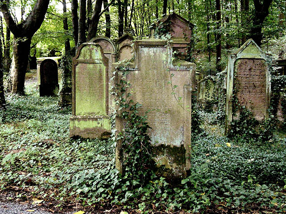 J&uuml;discher Friedhof Bruchsal-Obergrombach. Foto: Thomas Adam