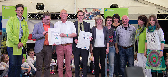 Das Projektteam rund um die „Naturpark-Schule“ in Sch&ouml;nwald. Foto: Naturpark S&uuml;dschwarzwald