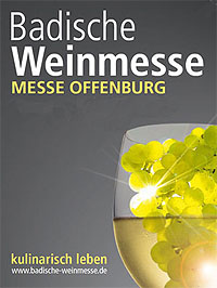 Plakat der Badischen weinmesse