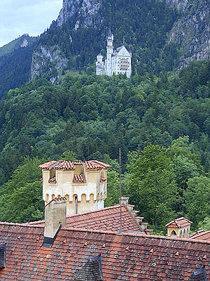 Neuschwanstein von Westen