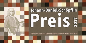 Johann Daniel Sch&ouml;pflin-Preis 2017