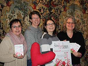 Das Herzkissen-Team in Schloss Weikersheim