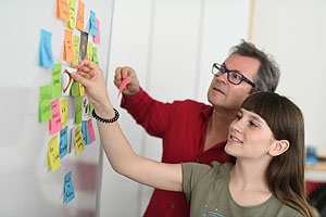 Workshop Creative Collections bei der Arbeit