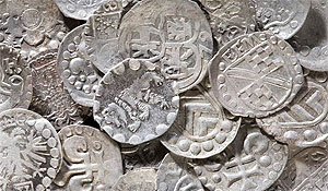 Schüsselpfennige aus dem Münzschatz von Preuschdorf (Elsass)