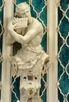 Dekoration aus dem "Grünen Zimmer" in Schloss Tettnang