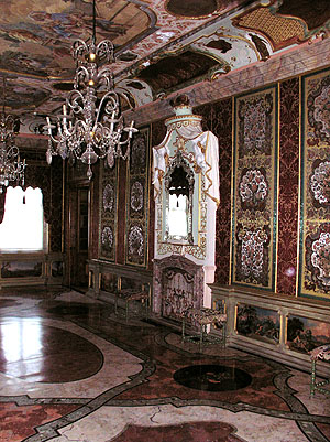 Schloss Favorite, Paradezimmer im Appartement des Erbprinzen