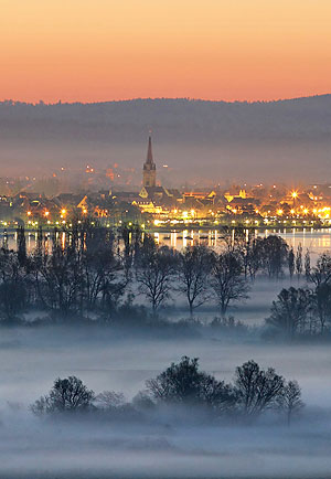 In der Vorweihnachtszeit präsentiert sich Radolfzell am Bodensee besinnlich: Foto: Tourismus und Stadtmarketing Radolfzell GmbH, Harald Wochner
