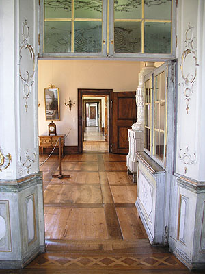 Enfilade in der Prälatur des Klosters