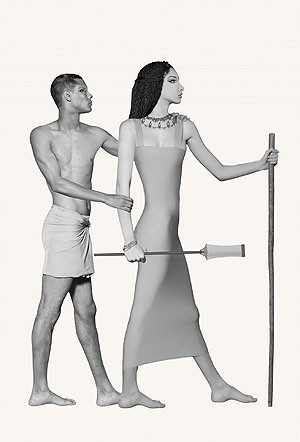 Together Forever (Detail) Aus der Werkserie „Yesterday – Tomorrow” (2017) © Marc Erwin Babej