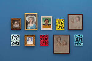 Blicke aus der Zeit, Installationsansichten. Kunstmuseum St.Gallen, Foto: Stefan Rohner