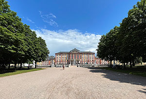 Schloss Bruchsal, Gartenfassade. Foto: kulturer.be