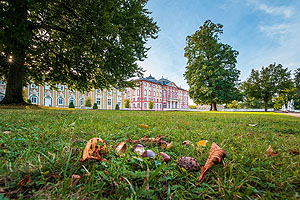 Schlosspark Bruchsal in Hernststimmung. Foto: Thorsten Wissen/ssg.