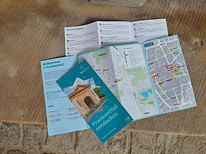 Neuer touristischer Stadtplan mit nützlichen Hinweisen rund um Frankenthal