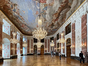 Schloss Mannheim, Rittersaal. Foto: kulturer.be