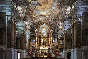 Schlosskirche Rastatt. Foto: Günther Bayer / ssg