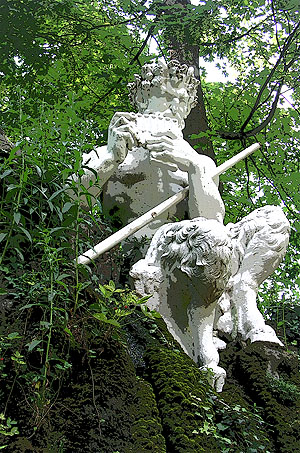 Pan. Figur von Peter Lamine. Foto: kulturer.be
