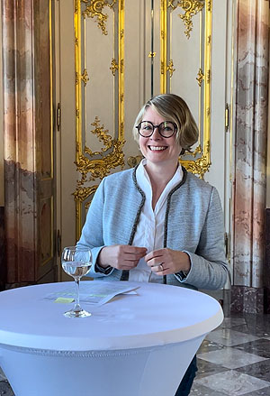 Die neue Geschäftsführerin der Staatlichen Schlösser und Gärten Baden-Württemberg, Patricia Albert. Foto: kulturer.be