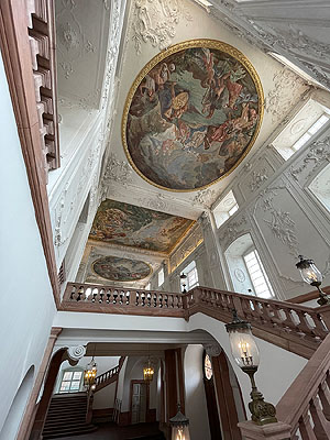 Schloss Mannheim, Treppenhaus