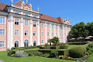 Neues Schloss Meersburg, Ansicht von der Seeseite