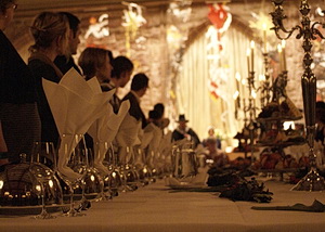 Auch ein festliches Bankett im Königssaal des Heidelberger Schlosses gehört zu den Höhepunkten einer echten Kul-Tour