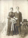 Hochzeitsbild Emil Bühler und Emilie Bittenbring
